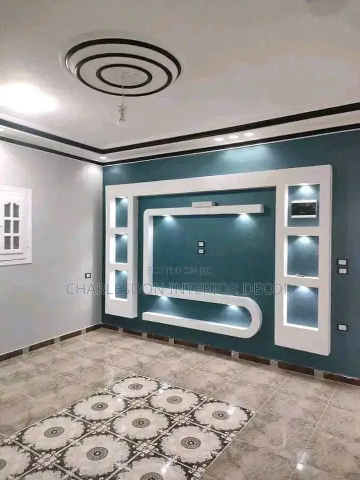 Tv Stand Designer and Ceiling Installation