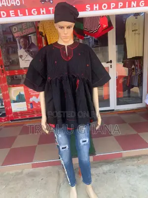 Buy Pure Original Quality Men's Black and Red Smock at Tryahu