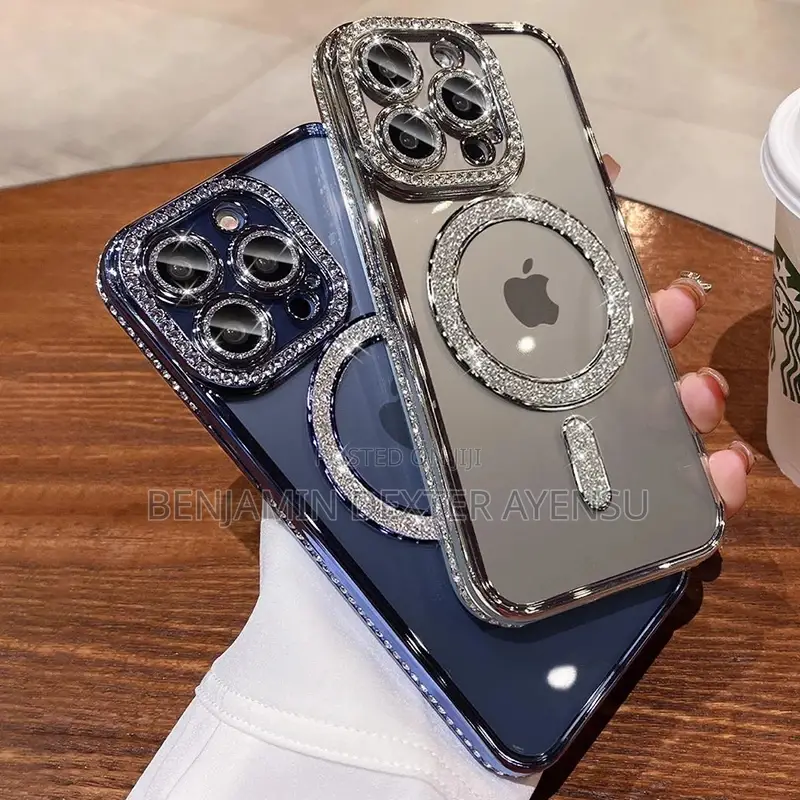 Luxury Electroplated Glitter Cover for iPhone 15pro Max