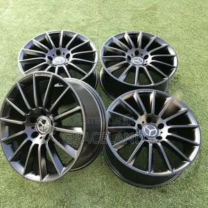 Original 4 Set of Alloy Rims for S-550 Mercedes Benz Rim 19