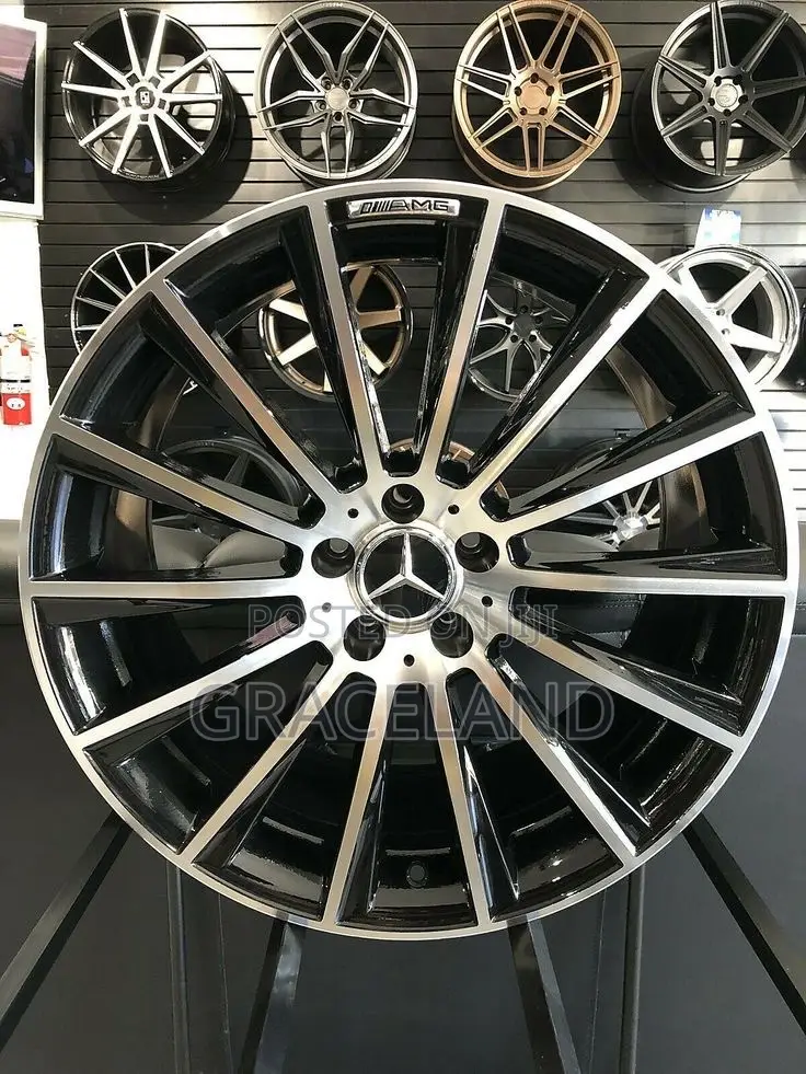 Original 4 Set of Alloy Rims for S-550 Mercedes Benz Rim 19