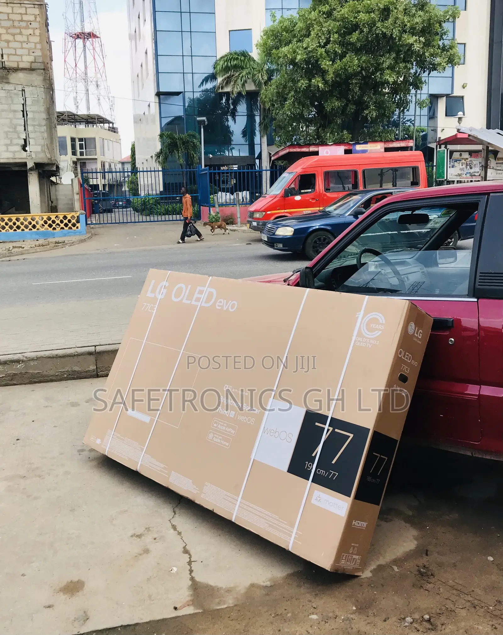 OLED Smart LG 77 Inches Glossy C3 UHD Electric Tv