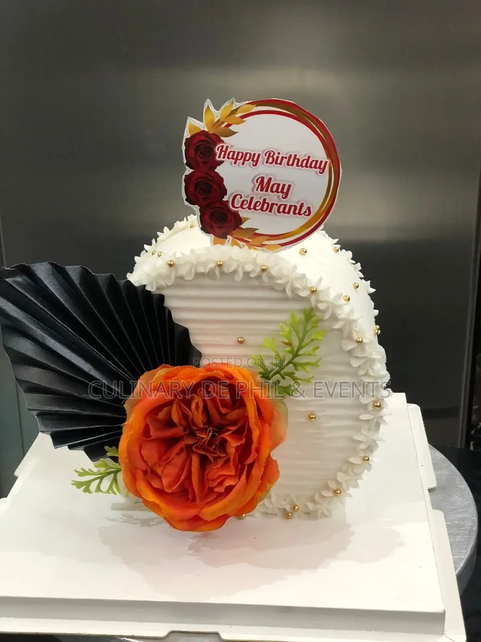Top Forward for Cake