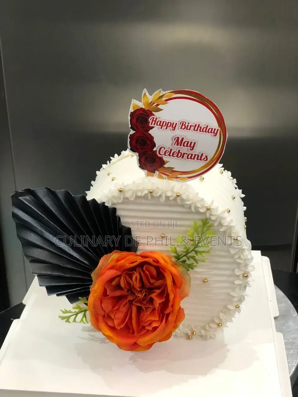 Top Forward for Cake