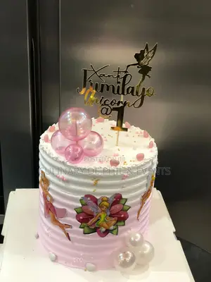 Tinkerbell Theme Cake