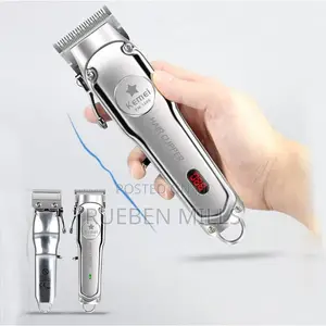 Full Metal Body Barbering Shop Hair Clipper Machine - Kemei