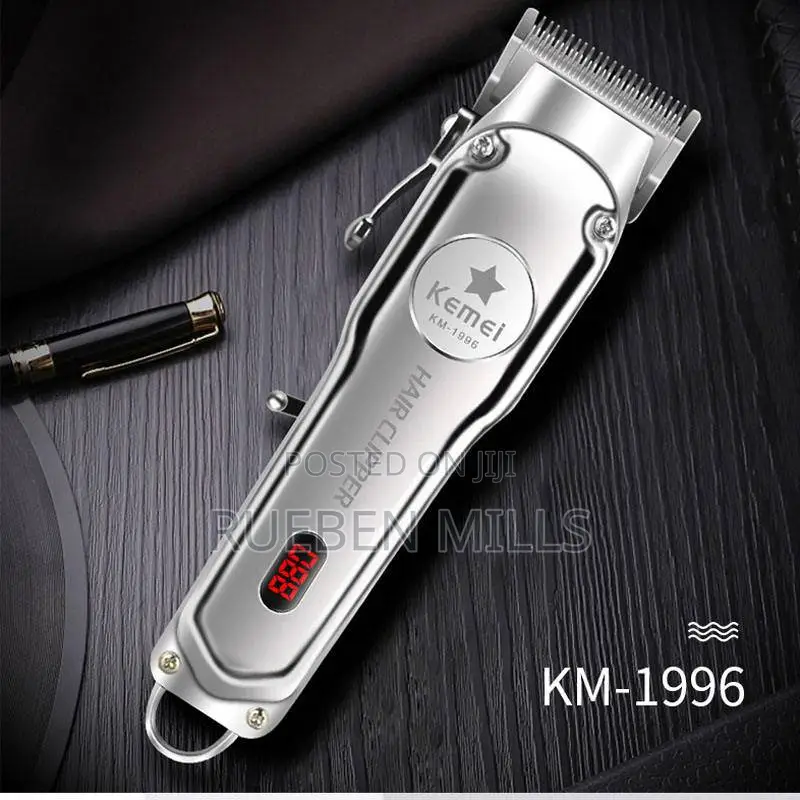Full Metal Body Barbering Shop Hair Clipper Machine - Kemei