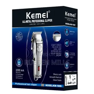 Strong Battery Heavy Duty Kemei Hair Clipper Shaving Machine