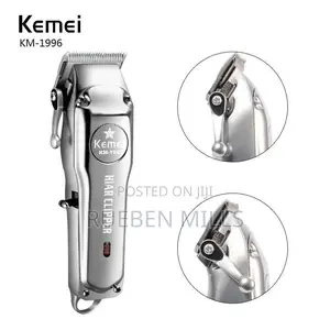 Strong Battery Heavy Duty Kemei Hair Clipper Shaving Machine