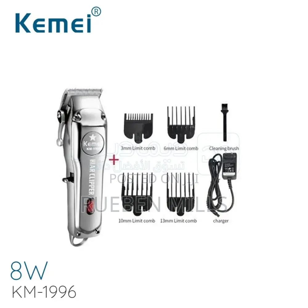 Strong Battery Heavy Duty Kemei Hair Clipper Shaving Machine