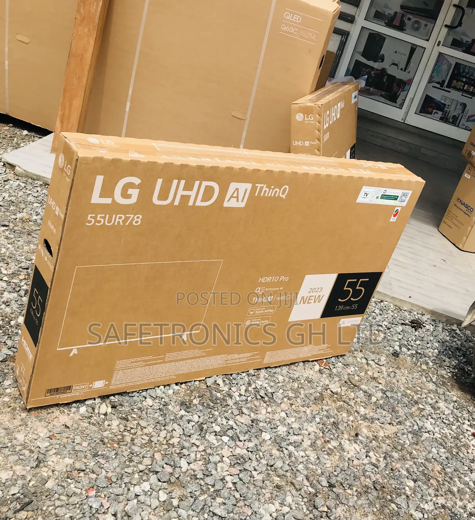 Ur78 55 Inches Glossy Led Smart Uhd Lg Tv