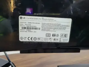 Lg 23′′ Led Backlit Monitor – Full Hd 5 Ms, Slim Design, Hdmi/Dvi/Vga