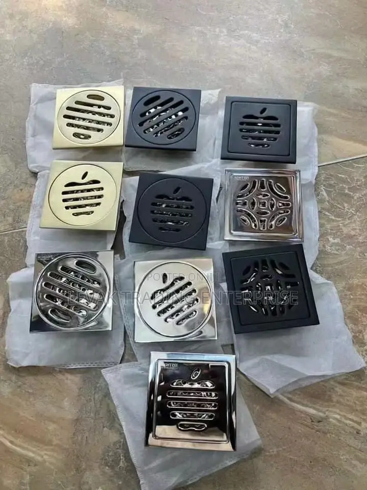 Black Floor Drain - Metal Floor Drain