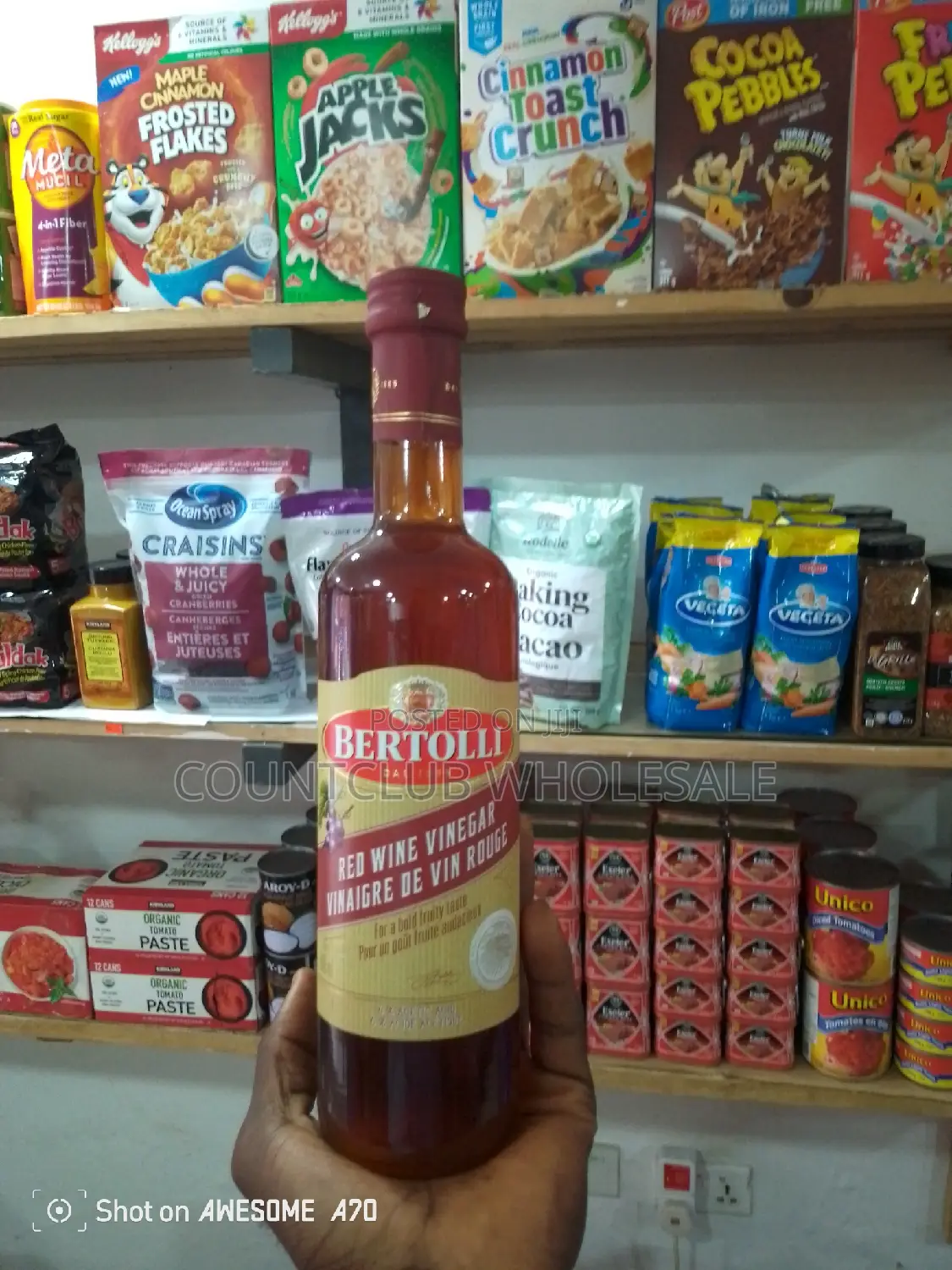 Bertolli Red Wine Vinegar 500ml.