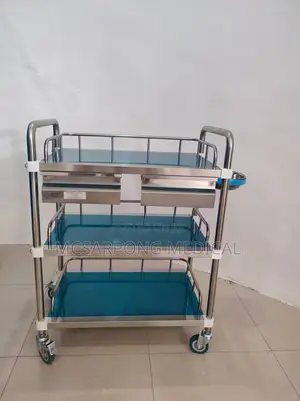 Medication Treatment Trolley (Hospital Dressing Trolley)