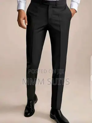 Quality Men Suit Trousers