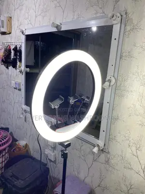 LED 14”Selfie Ring Light-remote Cont-tripod Stand-ring Light