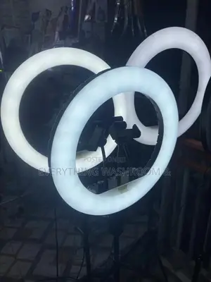 LED 14”Selfie Ring Light-remote Cont-tripod Stand-ring Light