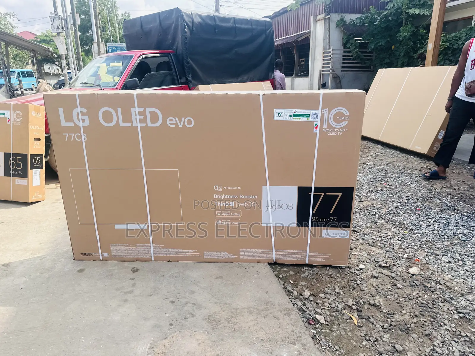 77”C36 OLED Smart Lg Glossy Tv Slim Tv