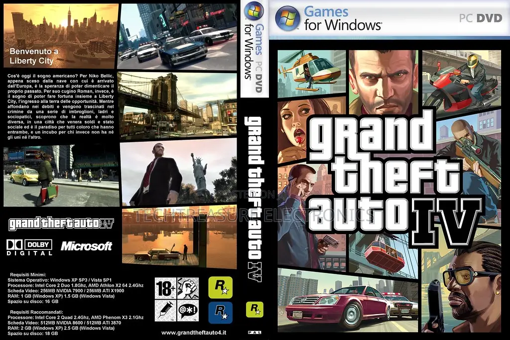 Grand Theft Auto 4 for Pc