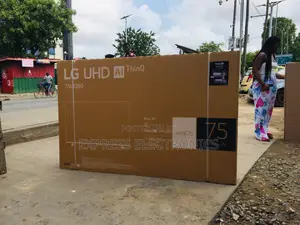 UHD Smart 75”UR8000 Glossy Screen Slim Tv.