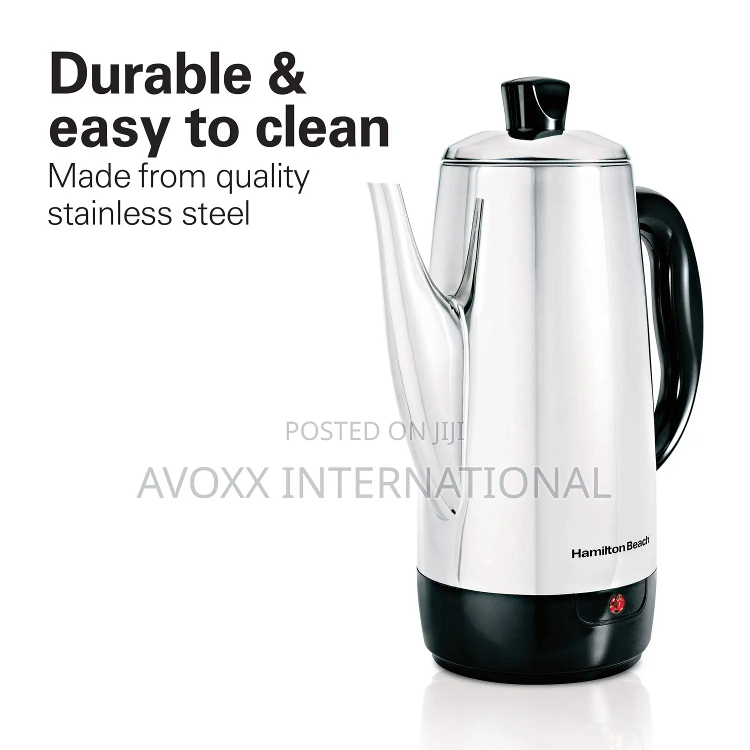 Hamilton Beach 12 Cup Electric Percolator Coffee Maker,40616