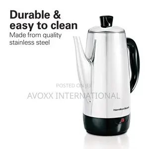 Hamilton Beach 12 Cup Electric Percolator Coffee Maker,40616