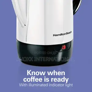 Hamilton Beach 12 Cup Electric Percolator Coffee Maker,40616