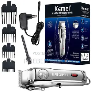 Strong Battery Heavy Duty Kemei Hair Clipper Shaving Machine