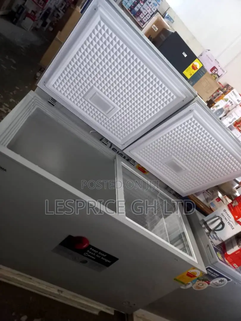 Best Cooling Sigma 420L Double Door Chest Freezer