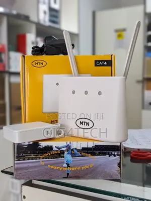 Photo - MTN ZTE Cat 4 Turbo Router + Powerbank