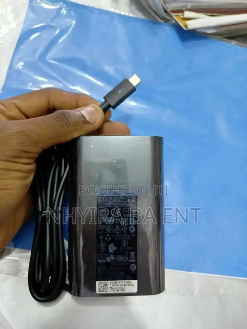 Original Type C Laptops Chargers, Dell, Hp Small and Big Pin