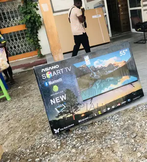 Durable Asano 55" Uhd Smart Satellite Television.