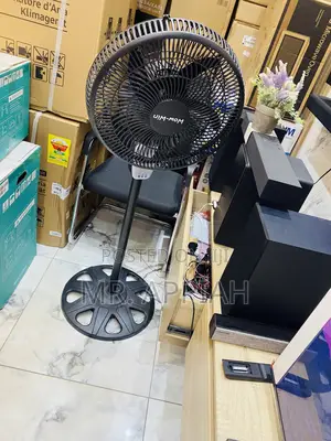 High Quality Rechargeable Fan 17.2”(Black).