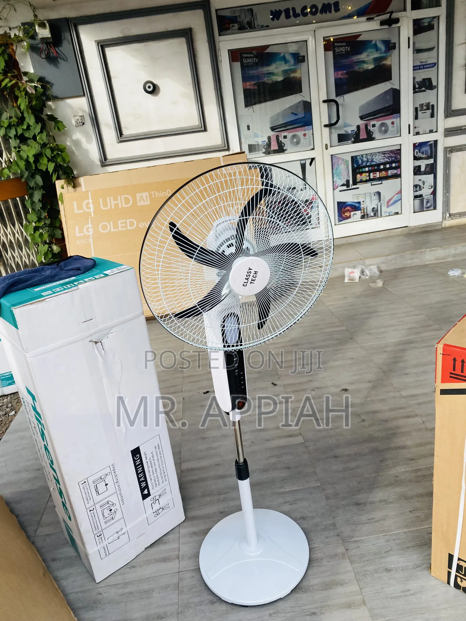 Durable Classy Tech 18 Rechargeable With Remote(White).