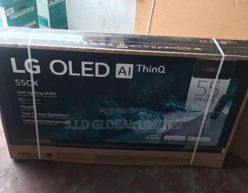 Order for 55" CX LG OLED TV With Thinq AI