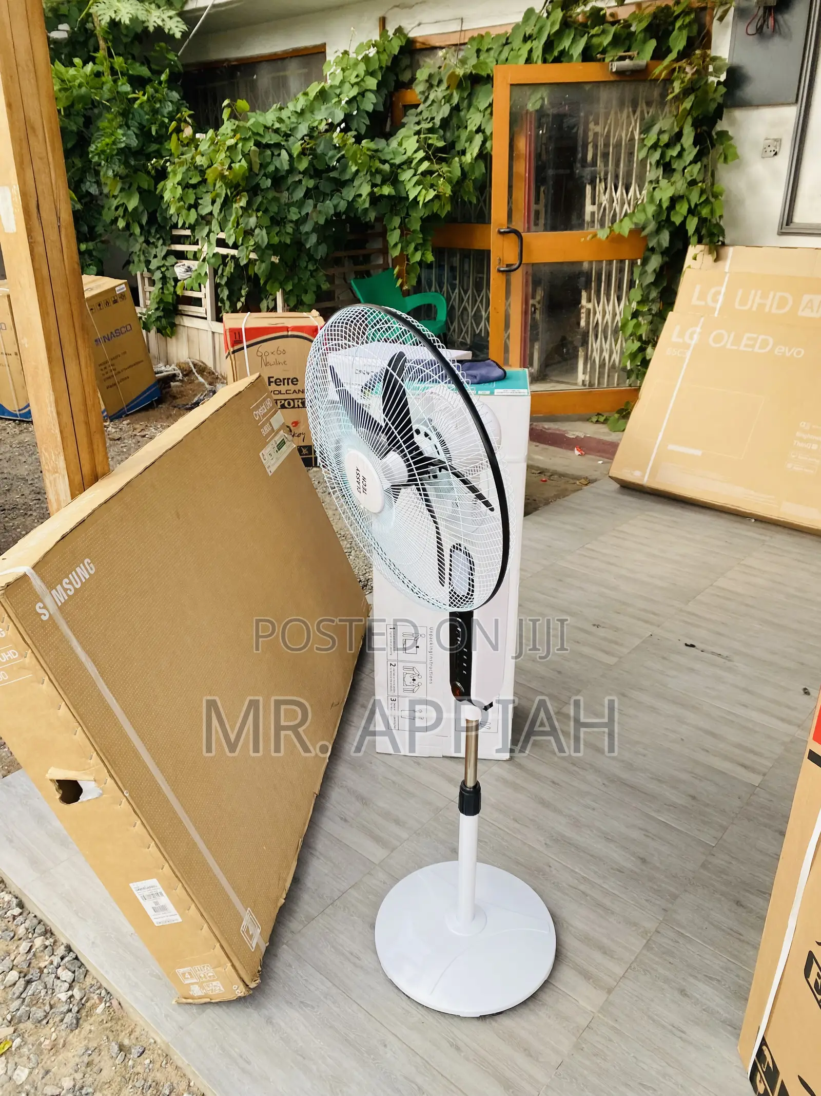 Energy Saving Classy Tech 18 Rechargeable With Remote Fan.