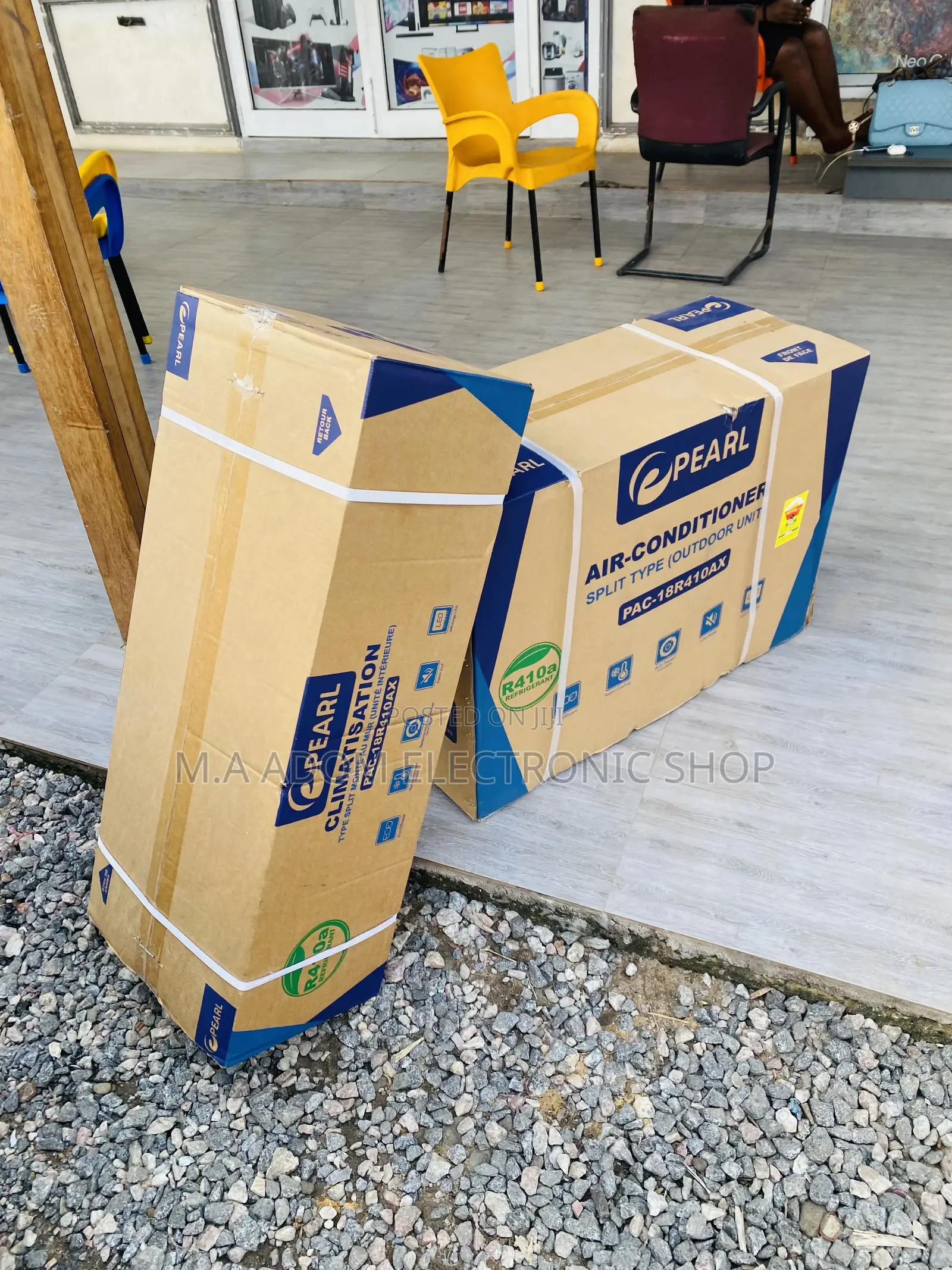 Shop Quality Pearl 1.5hp R410 Split Type Ac(White).