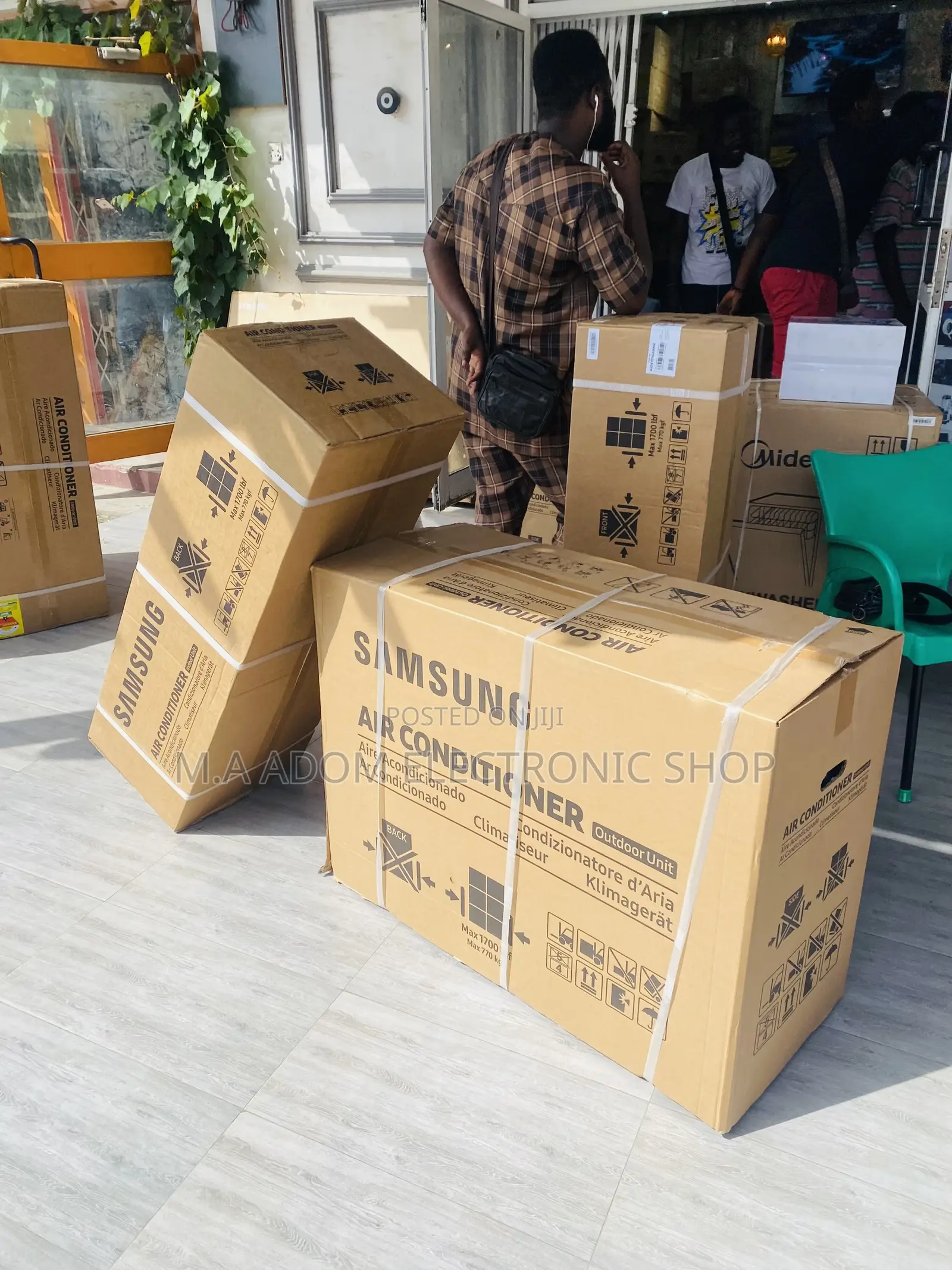 Shop Authentic Samsung 2.5hp Split Air Conditioner(R410).