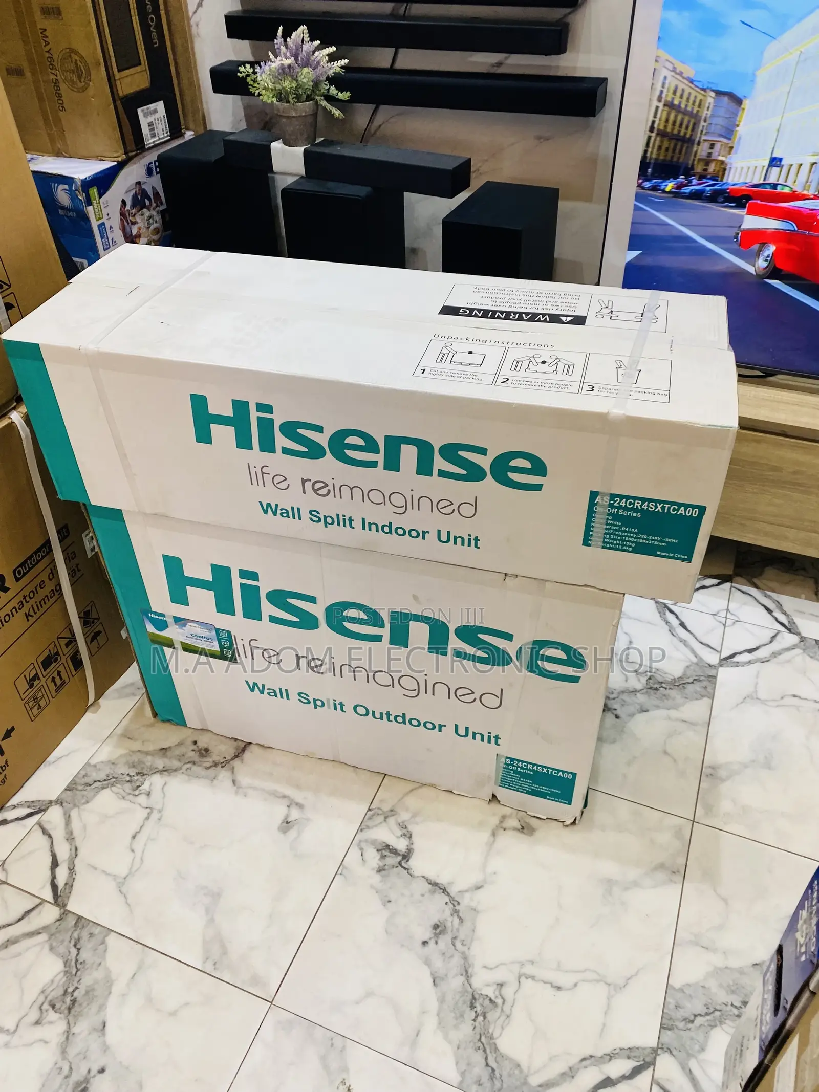 Shop Hisence 1.5hp Split Type Air Conditioner(White).