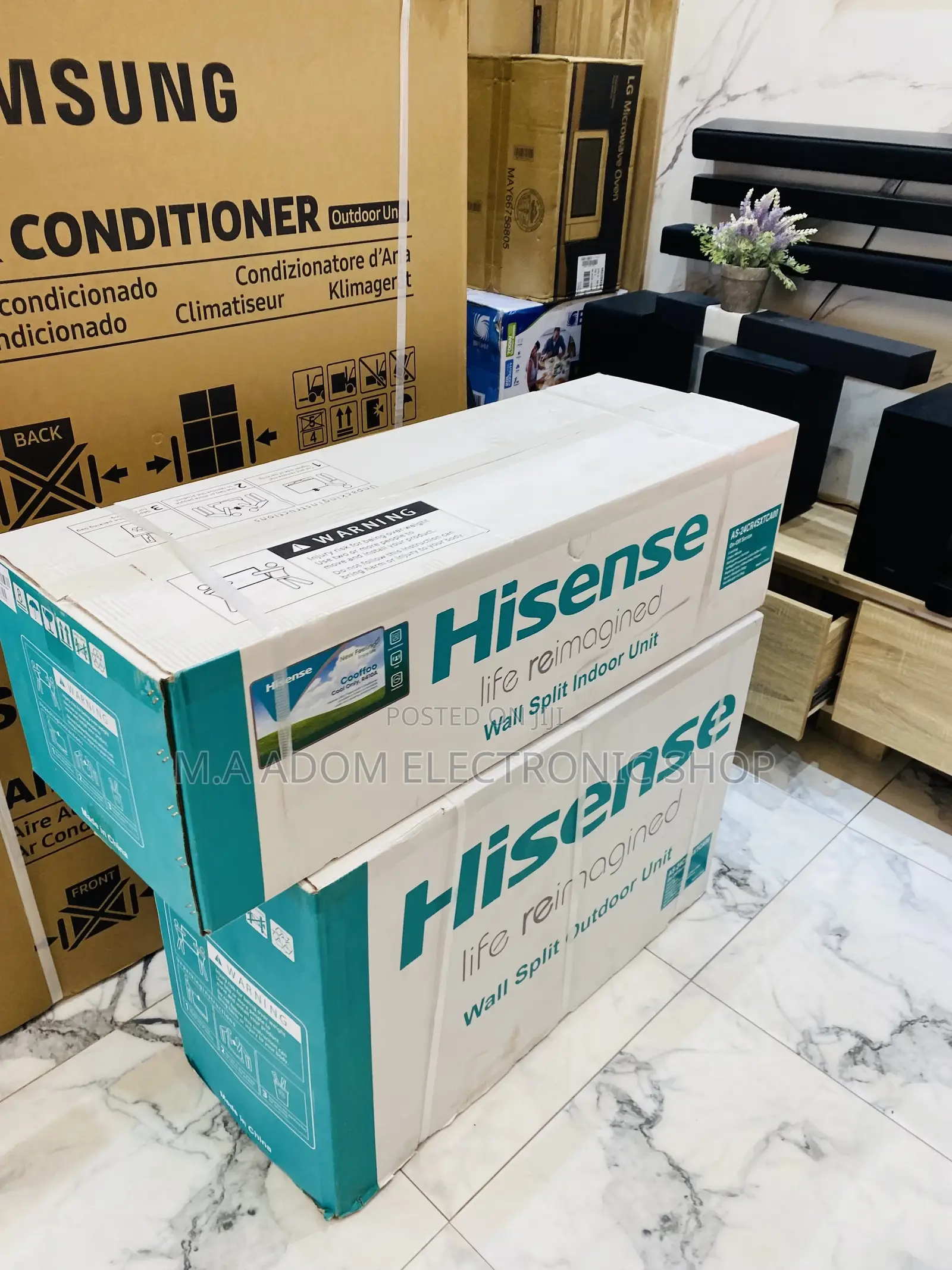 Shop Affordable Hisence 1.5hp R410 Split Air Conditioner.