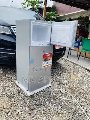 Adorable Zara 135 KH 2 Doo Top Freezer Fridge(Gray).