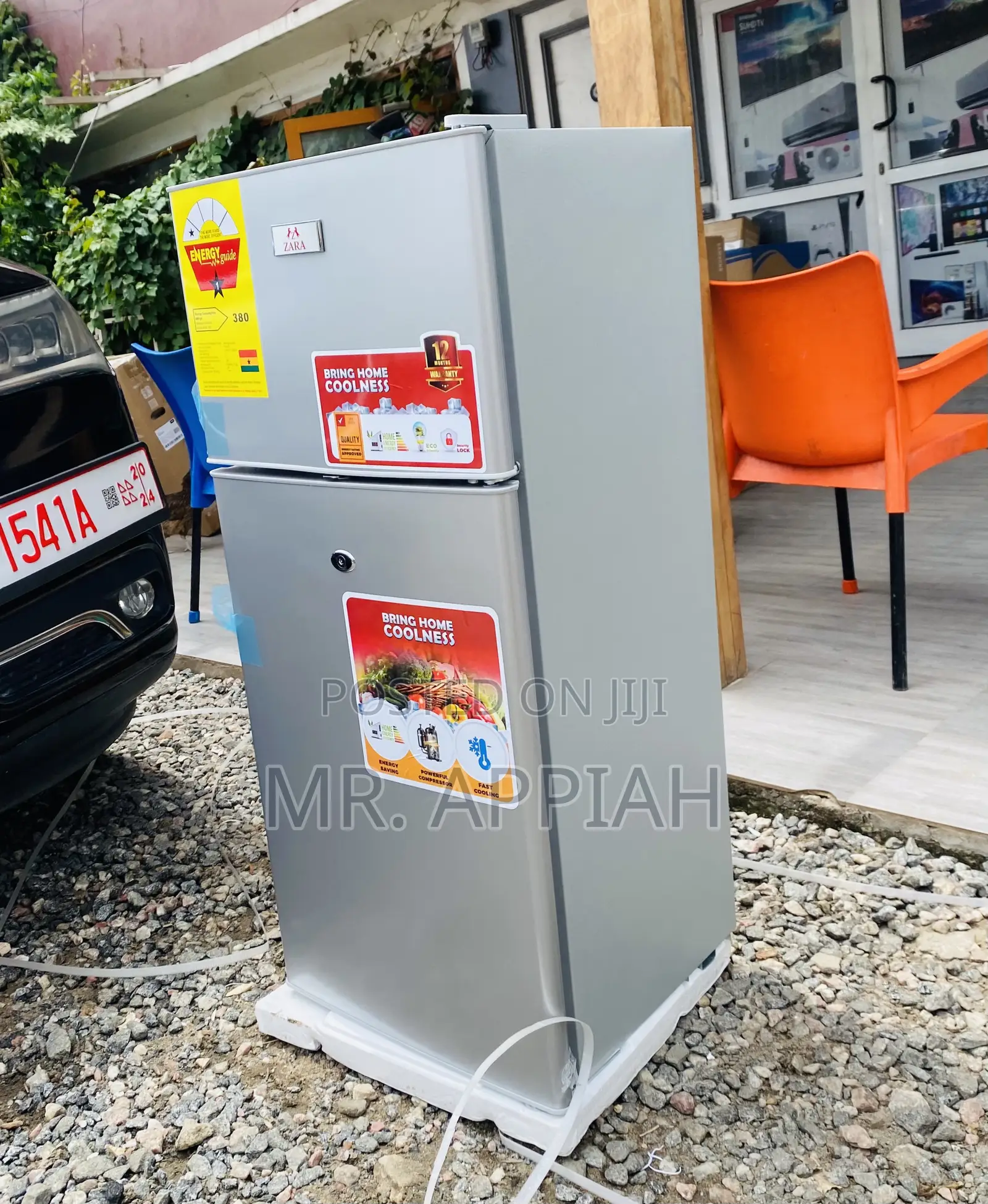Budget Friendly Zara 135 KH Top Freezer Electric Fridge.