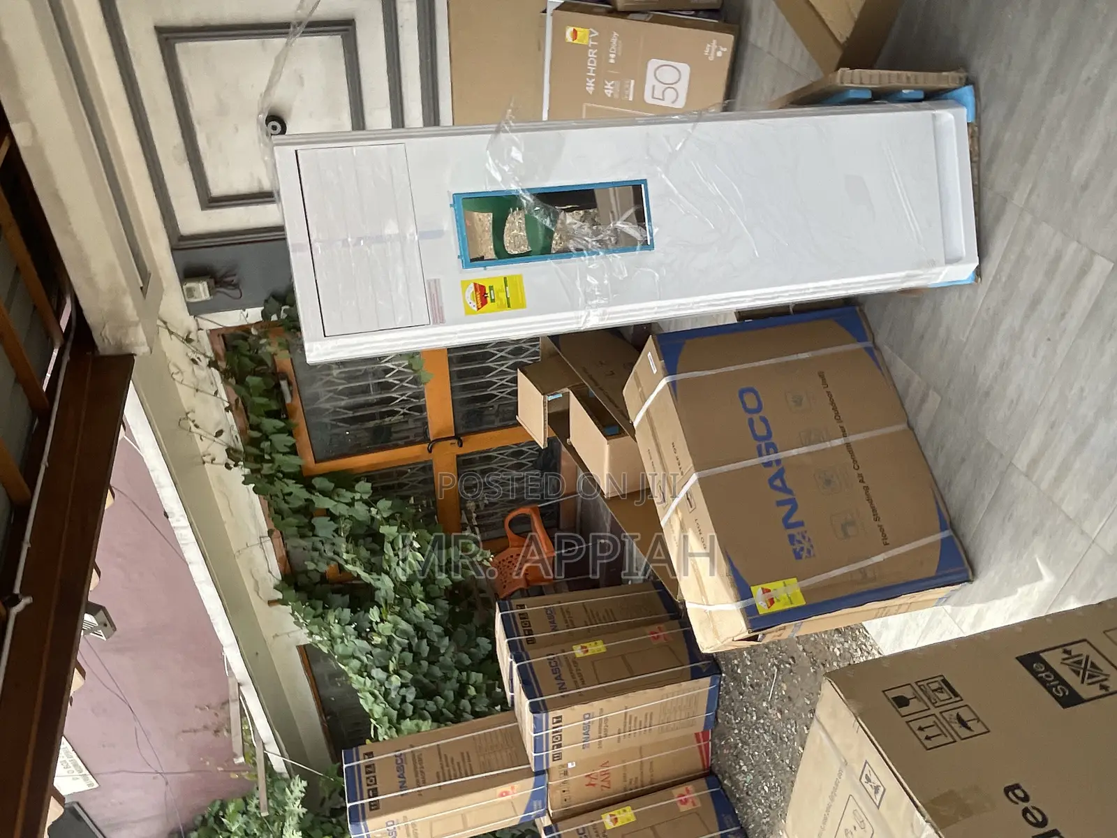 Super Cooling Nasco 2.5hp Floor Standing Ac,White.