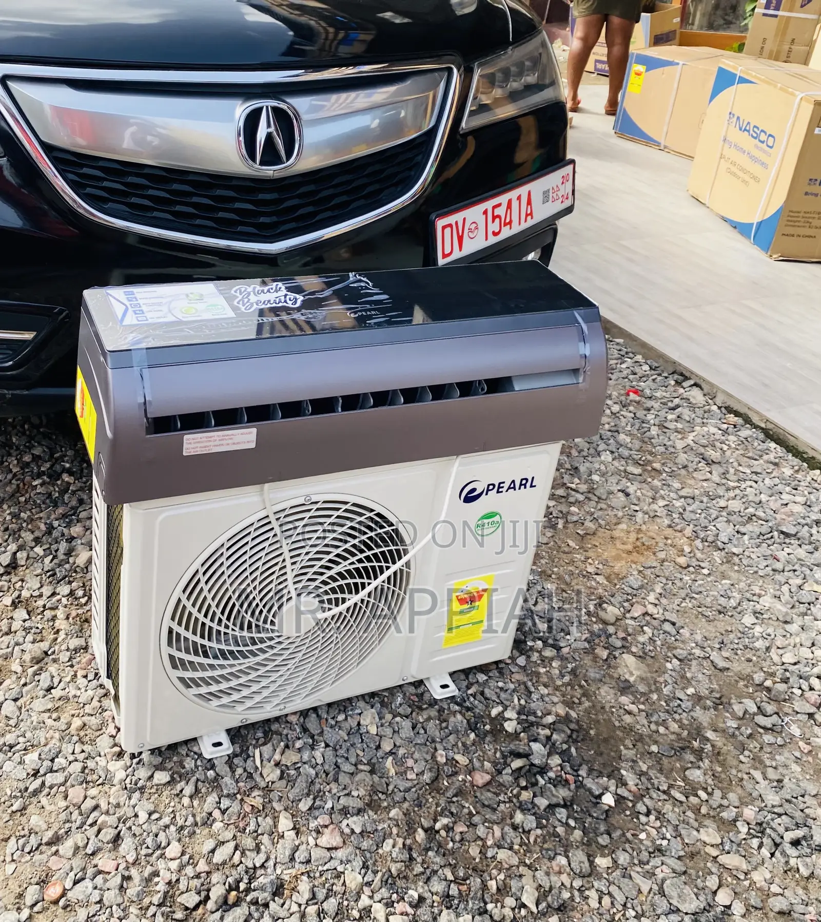 Shop Adorable Pearl 1.5hp R410 Split Air Conditioner(Black)