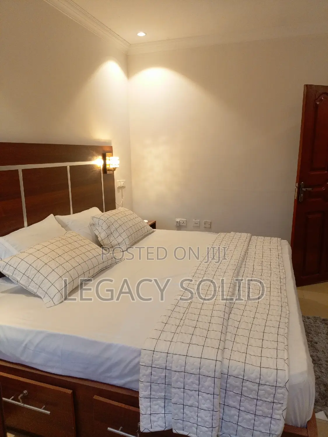 Furnished 1bdrm Apartment in Legacy Solid Real, Teshie for rent