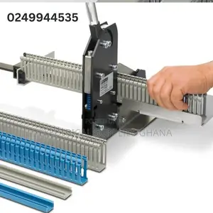 Grey PVC Panel Trunking for Electrical Control Panels