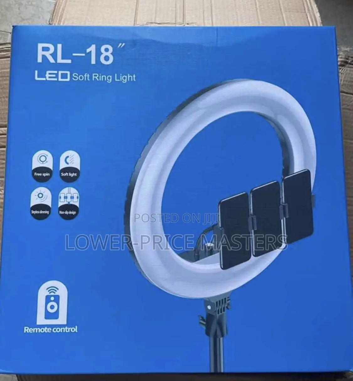 Led Ringlight With Remote (Complete Set)