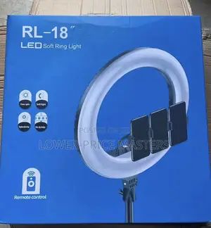 Led Ringlight With Remote (Complete Set)