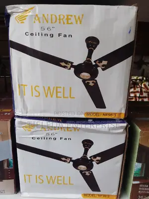 Andrew 56" Long Blade Ceiling Fan